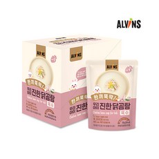 [엘빈즈] 한끼뚝딱 우리아이 진한 닭곰탕, 1박스(7팩)