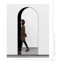 인테리어 착시 전신 거울 옷가게 감성카페 스탠드 거울, 기타 + 블랙박스65*180