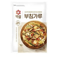 백설 부침가루, 1kg, 10개