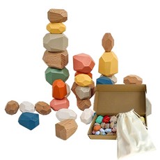 블록놀이 나무 블록쌓기 젠가 쌓기놀이 학습교구, 젠가 36pcs, 1개