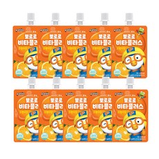 뽀로로 비타플러스 100ml 오렌지