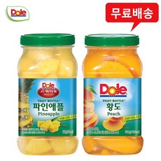 Dole 돌 후룻바틀 파인애플1개+황도1개, 1개