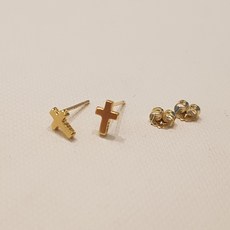 십자가침귀걸이낱개