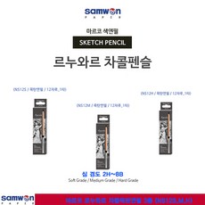 마르코 르누와르 목탄연필 1타스 12입, NS12S : Soft Grade