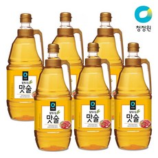 청정원 월계수잎 맛술, 1.8L, 6개