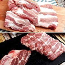 [오늘담은(주)] 보성녹돈 삼겹살 500g + 목살 500g 구이용, 1