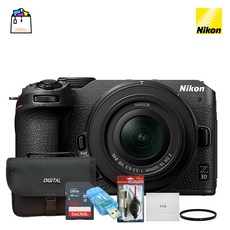 니콘정품 Z30 +16-50mm KIT +메모리 64GB+리더기+필터+크리닝+포켓융+가방 풀패키지(랜덤박스행사)-WSL