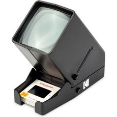  KODAK 35mm Slide and Film Viewer - Battery Operation 3X Magnification LED Lighted Viewing – for 35mm Slides & Film Negatives, Black 