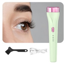 홈 살롱용 휴대용 USB 속눈썹 히터 전기 속눈썹 컬러, 01 Light Green, 1개