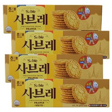해태제과 사브레 84gX4곽, 4개, 84g