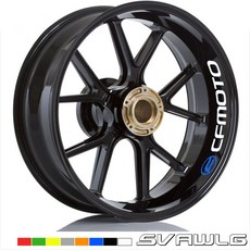뜨거운 판매 오토바이 CFMOTO 휠 데칼 반사 스티커 림 줄무늬 오토바이 CFMOTO 400NK 650NK 250NK 125NK|커버 & 장식품 쇠시리|, 1개, 7, 단일