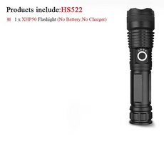 XHP90.2 강력한 전술 손전등 XHP50 높은 밝은 Led USB 손전등 충전식 18650 26650 랜 턴 XHP90 XHP70.2, 01 HHS522A1