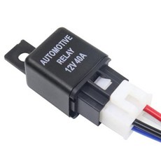 차량용선풍기 서큘레이터 화물차차량용 usb 자동차 릴레이 교체 헤비 듀티 스위칭 팬 12V 40A 전문 예비 부품 액세서리 솔레노이드