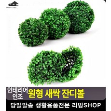 정원 베란다 싱그러움 연출 데코 잔디볼 베란다확장인테리어 정원소품 마당공사, 소