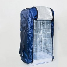 비둘기망 그물망 캐노피 앵무새 사면 cm 케이지 병아리집 새장 새장커버 커버 옥스포드, 키높이 면47X36X93cm, 1개, 그레이