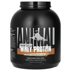 애니멀 Isolate 로딩 유청 단백질 분말 프로스티드 시나몬 번 2kg4lbs