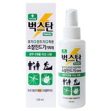 미소피아 벅스탄 모기 소참 레몬향 120ml, 1개