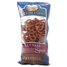 Shiloh Farms 스펠트 미니 프레츨스 솔트 프리, 198g, 1개