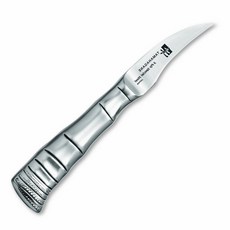 카타오카 제작소 TAMAHAGANE 필링 나이프 대나무 70mm TK-1110, 1개
