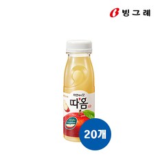 빙그레 따옴주스 사과 235mlx20개 무료냉장배송, 20개, 235ml