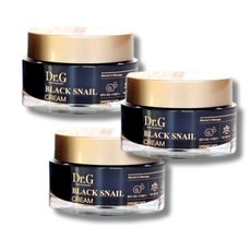 닥터지 블랙 스네일 크림 50ml 3개 고영양 탄력 달팽이크림 안티에이징 토탈케어, 50g