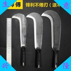 일본 청룡언월 도 가검 목검 검도 죽도 수제 농사용 구식 장작 정글 농용탄소강 야외 개수, 01 T4 스몰 약 0.69근 (목자루 전달
