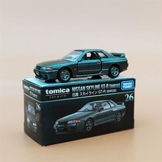 14세이상 TOMY 이니셜 D 도요타 AE86 RX7 GTR 수프라 합금 자동차 다이캐스트 및 장난감 차량 어린이용 미, 04 Nissan GTR BNR32