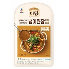 CJ 다담 냉이된장찌개양념, 1개, 140g