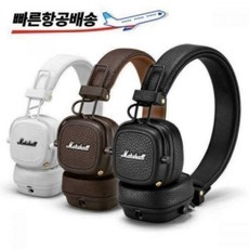 (항공편 총알배송)마샬 메이저3 무선 블루투스 헤드폰, 블랙ⓘCVD04481BKⓟ