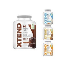 XtendBCAA Pro isolate 단백질쉐이크 5lbs 4통 4가지맛 BCAA