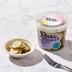 피클피크닉 딜피클 칩 무설탕 수제피클 Pickle Picnic Co. DILL PICKLE CHIPS No Sugar Added, 1개, 650ml - 에피클