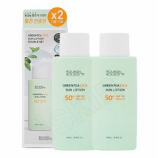 라운드어라운드 그린티 시카 선로션 100ml+100ml 더블 기획세트 SPF50+PA++++