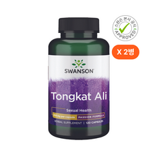 스완슨 통캇 알리 400mg 캡슐, 2개, 120정