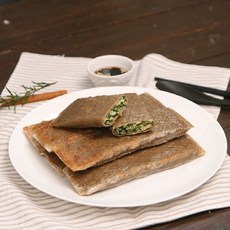 [안흥식품] 메밀김치 전병 1.2kg + 곤드레나물 전병 1.2kg, 1개