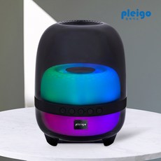 플레이고 레인보우 감성 LED 무드등 서라운드 블루투스 스피커 BS81