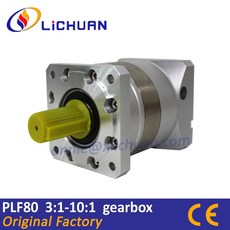 PLF80 3 : 1 4 : 1 5 : 1 7 : 1 10 : 1 Lichuan 스테퍼 및 서보 시스템 용 90mm 프레임 크기 유성 감속기 기어 박스