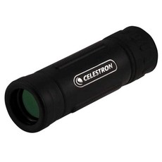 Celestron – UpClose G2 10x25 단안식 초보자에게 딱 맞는 야외 및 조류 멀티 코팅 광학 고무 장갑, Black