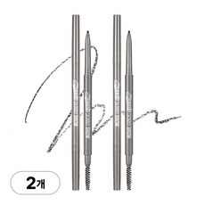 [1.5mm] 페리페라 스피디 스키니 브로우, 006 쿨그레이, 2개