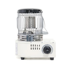 롯데 캠핑 부탄가스 난로 LCT-3000 블랙 상부망 캠핑용 소형 휴대용 가방 사은품, 1개