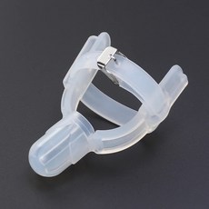 아기 엄지 소매 손가락 Teether 검지 손가락 아기 엄지 보호기 물린 방지 보호기 빠는 실리콘, 1개