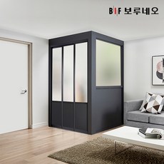 ㄱ자현관중문