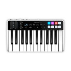 [미국] 967329 IK Multimedia iRig Keys I/O 25-Keys Midi Controller with 24-bit up to 96kHz Audio Interf, 25- Key