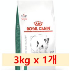 로얄캐닌 독 세타이어티 스몰독 3kg SATIETY Small dog, 1개, 가수분해 닭 - 로얄캐닌세타이어티