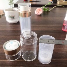 리키스컴퍼니 진공병 숏여행함 번화함 소분공병 품행 누르기 능숙한 말씨 주전자 타프로스 크다 룩 x2개, 기타, 대구 진공병 50ml 진주  화이트