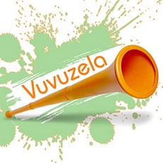 Windy City Novelties Vuvuzela Collapsible Stadium Horn Noise Maker - 28” (Orange) Windy City Novelti, 1