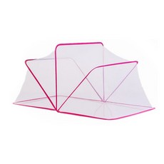 PKFARM 침대 원터치 접이식 모기장 다용도, 1개, 블루