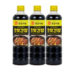 몽고식품 몽고맛간장 510ml x 3개 묶음