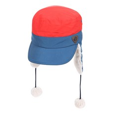 와일드로즈 여성 블락 컬러 귀달이 볼 캡 WS7WH1306_OR, 오렌지