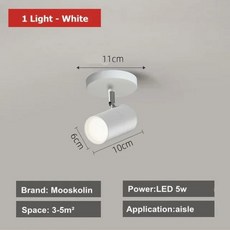  모던 블랙 샹들리에 Led 천장 조명 거실 침실 식당 복도 스포트라이트, Single head_2_Warm White No Re 