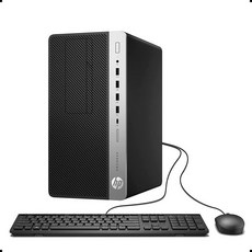 HP EliteDesk 800 G3 타워 컴퓨터 데스크톱 PC Intel 6세대 Core i76700 16GB RAM 256GB SSD DisplayPort USB TypeC - 인텔i76700